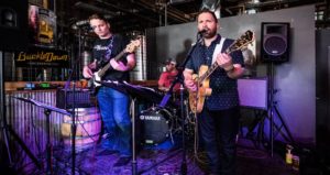 the johns band performs at buckledown brewing