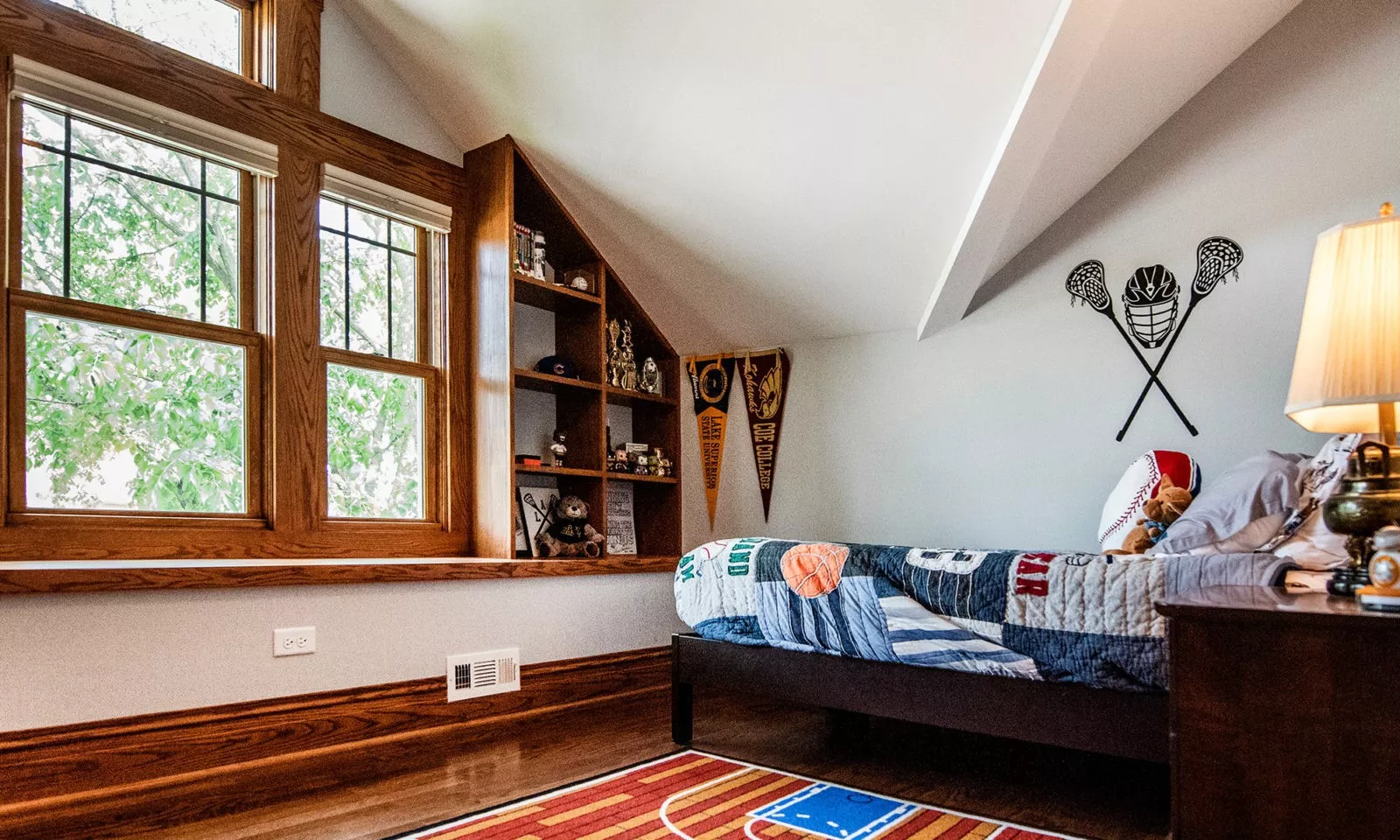 bedroom interior of brookfield illinois dormer addition