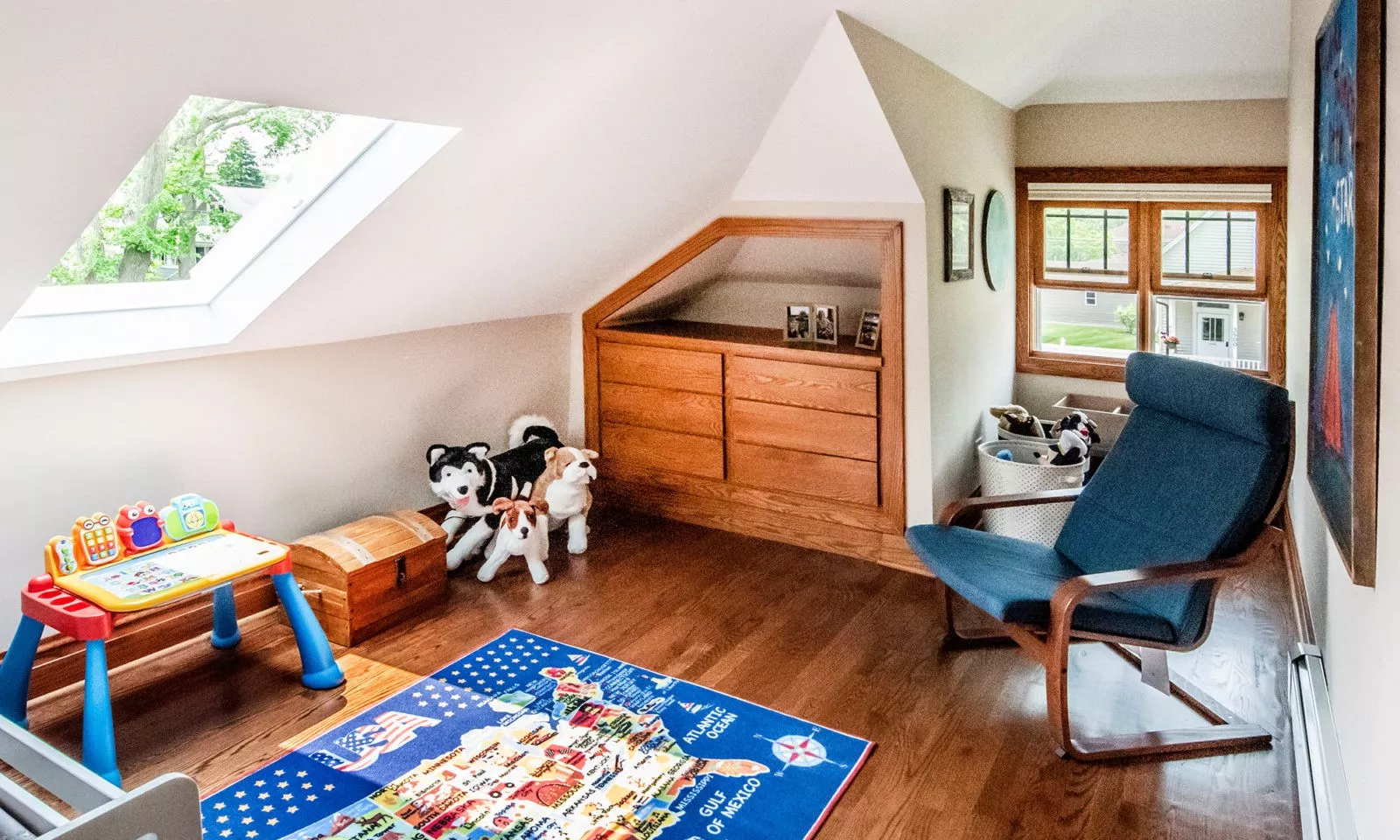 built-in dresser in brookfield illinois dormer addition