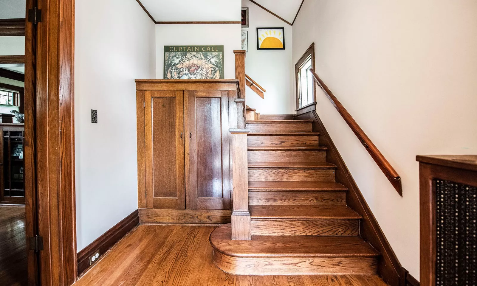 entry and stair of brookfield illinois dormer addition