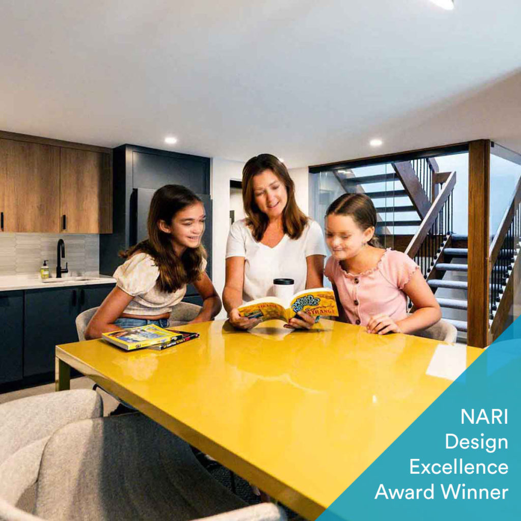 Renovated Basement Lounge