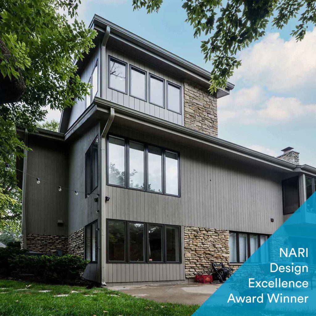 MCM Second Floor Home Office Addition