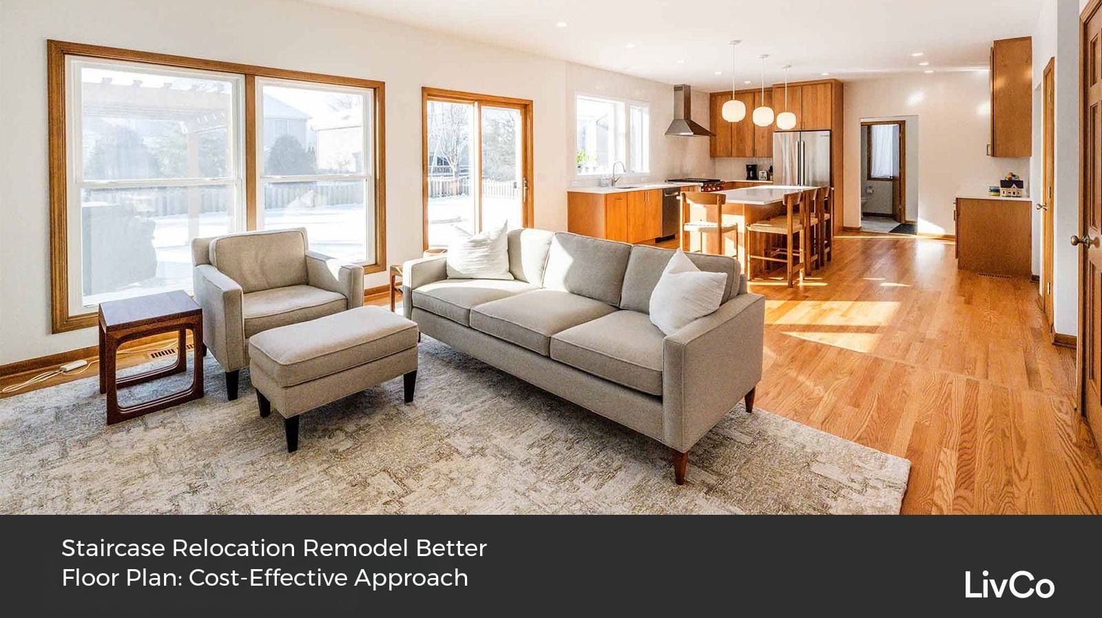 staircase relocation remodel better floor plan